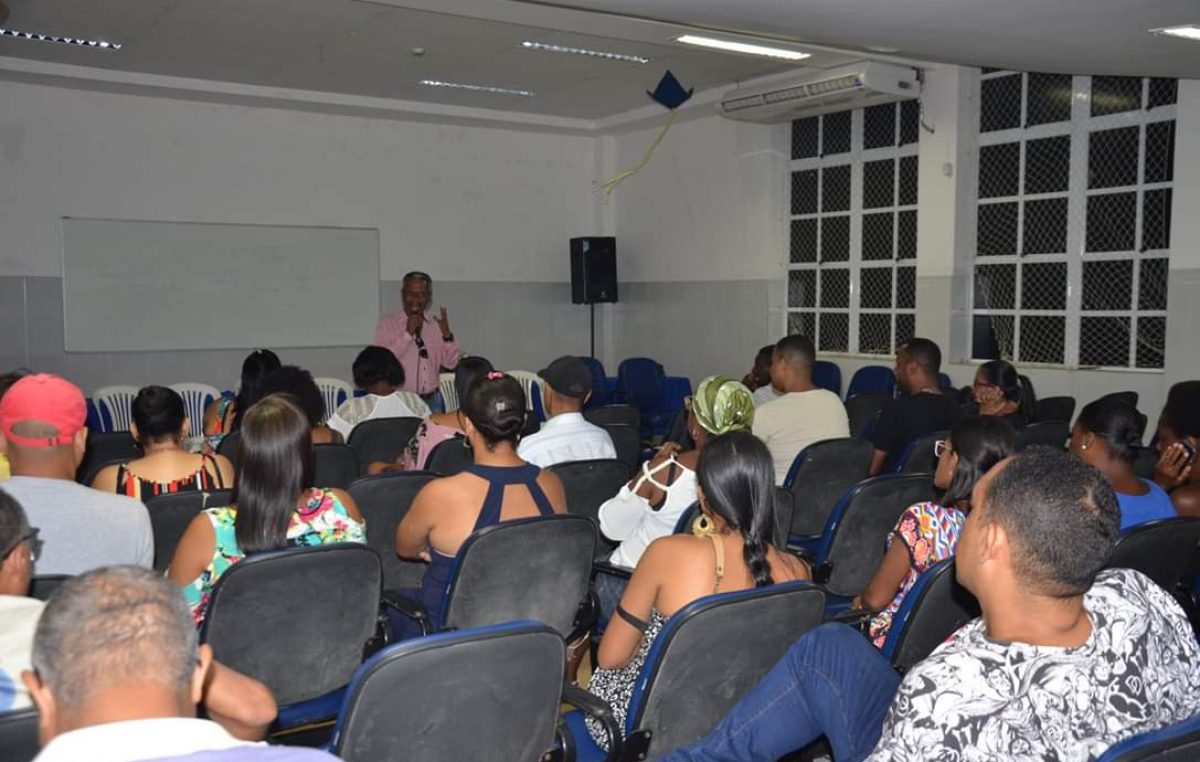 Funcionários da Secretaria de Cultura participaram do Workshop promovido pela SDHCJ nesta sexta-feira (31)