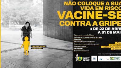 Influenza: Vacinação contra a gripe termina dia 31 de maio de 2019