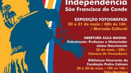 São Francisco do Conde recebe o Projeto Rota da Independência de 20 a 31 de maio
