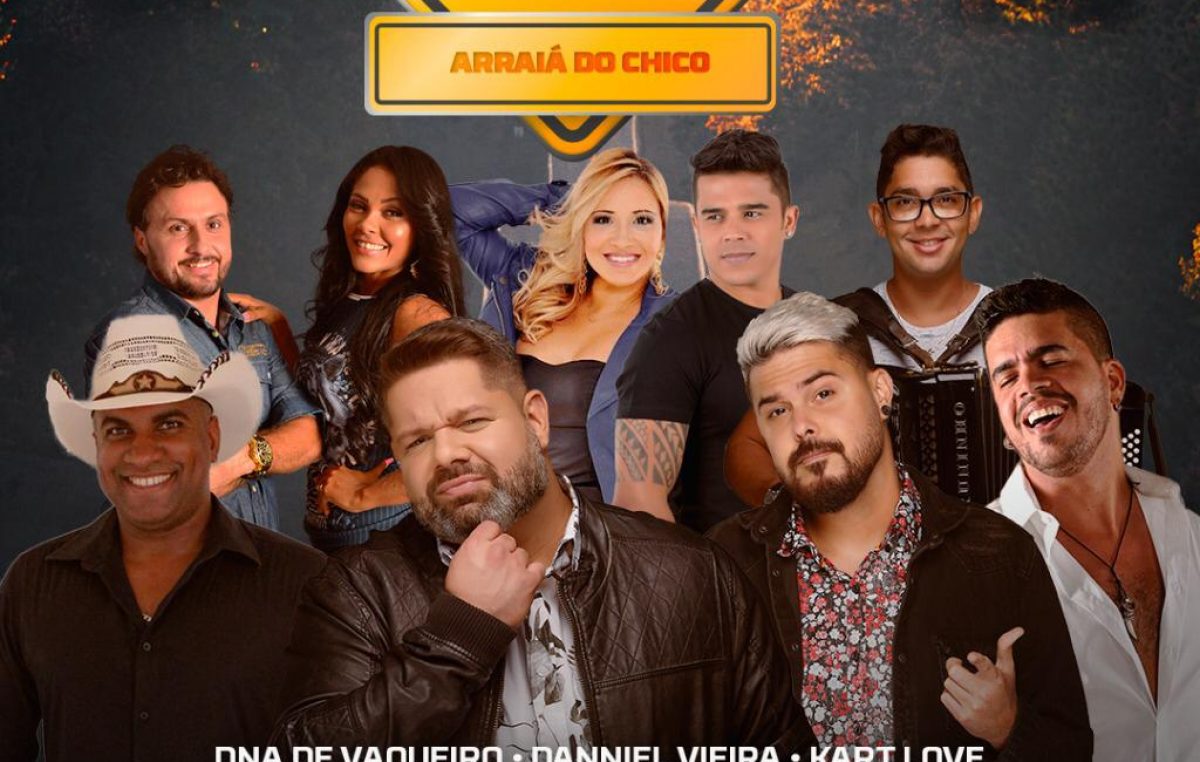 Blitz da Crown com Flor de Jasmin, Danniel Vieira, Kart Love e Mambolada marcará o lançamento do Arraiá do Chico 2019