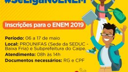 Inscrições do ENEM terminam nesta sexta-feira (17 de maio)