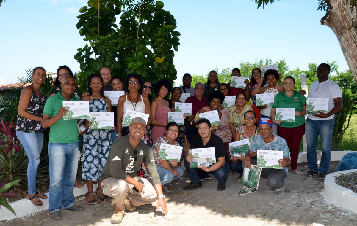 SEMAP realizou encerramento do curso de Formação de Agentes Multiplicadores Ambientais, em parceria com Projeto Co2 Manguezal