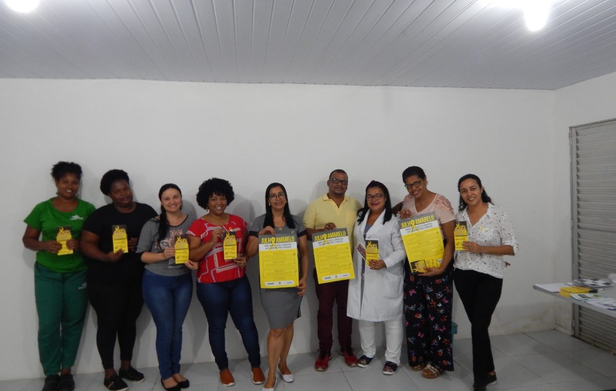 Julho Verde e Amarelo: Núcleo Integrado de Cuidados à Criança e à Pessoa com Doença Falciforme recebeu palestra sobre hepatites virais