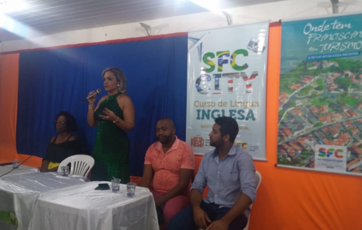 SETUR: Aula Inaugural do Curso de Língua Inglesa aconteceu nesta última terça-feira (23)