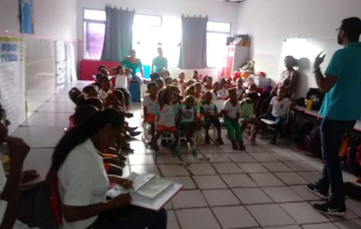 Estudantes da rede municipal receberam ações do Programa Saúde na Escola