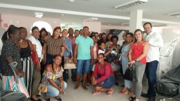 Pacientes de São Francisco do Conde e seus familiares realizaram visita ao Instituto de Nefrologia do Recôncavo – INERE