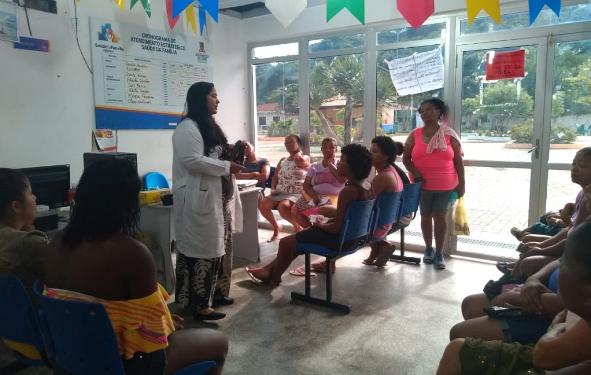 Unidade de Saúde da Família de Santo Estevão promoveu atendimentos voltados à saúde da mulher