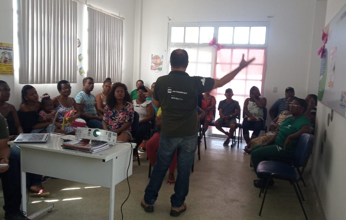 Projeto CO2 Manguezal promoveu educação ambiental em São Francisco do Conde para pescadores e marisqueiras