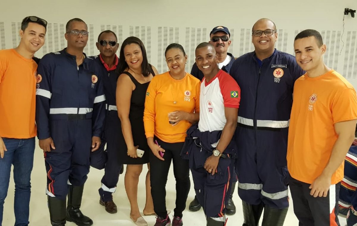 SAMU 192 comemora uma década em São Francisco do Conde promovendo curso de primeiros socorros