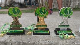 Atletas franciscanos participaram de Corrida Ecológica da Bahia, conquistando 1º, 2º e 3º lugares