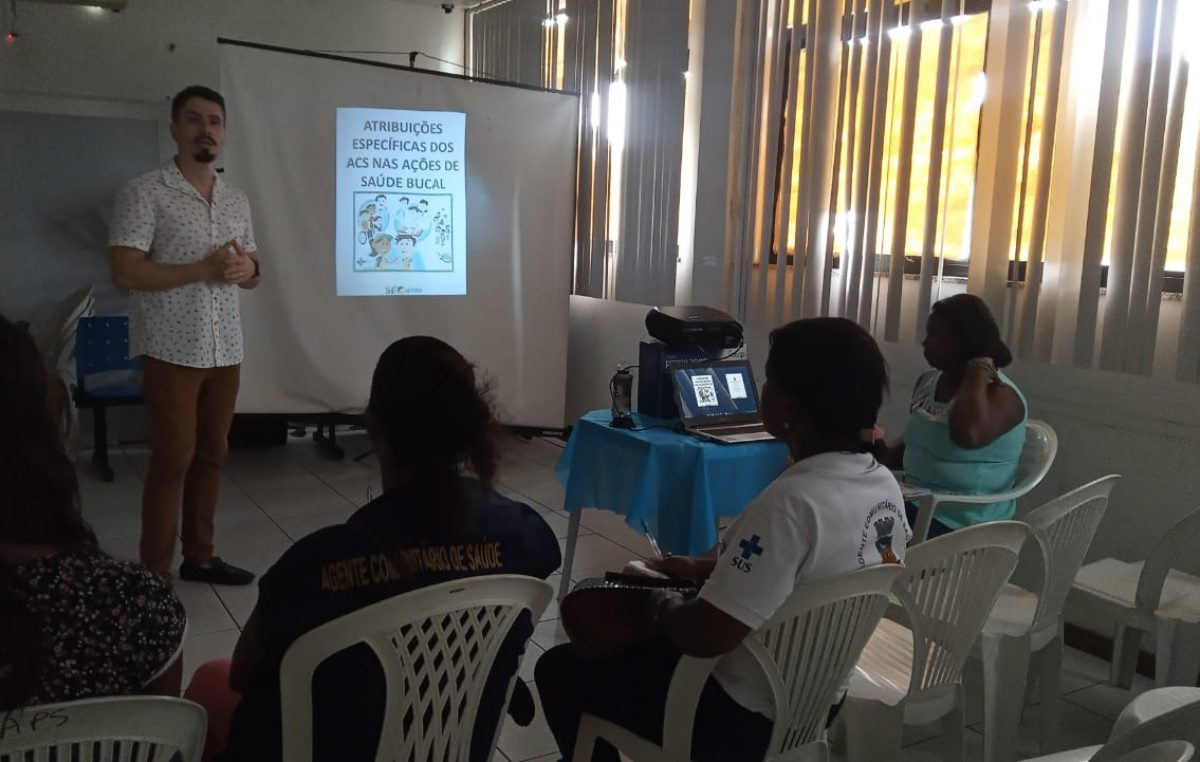 Agentes Comunitários participaram de atividade sobre suas atribuições nas ações de Saúde Bucal