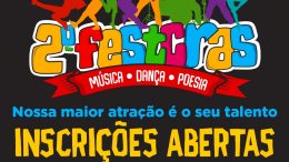 Inscrições para a II Edição do Festival de Talentos do CRAS (FESTCRAS) encerram nesta segunda-feira (11)