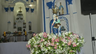 Novenário, missa e procissão marcaram as homenagens a Nossa Senhora do Amparo, em Paramirim
