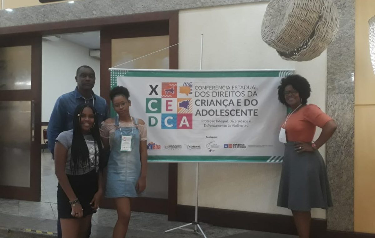 Estudantes franciscanas representam o município na X Conferência Estadual dos Direitos da Criança e do Adolescente