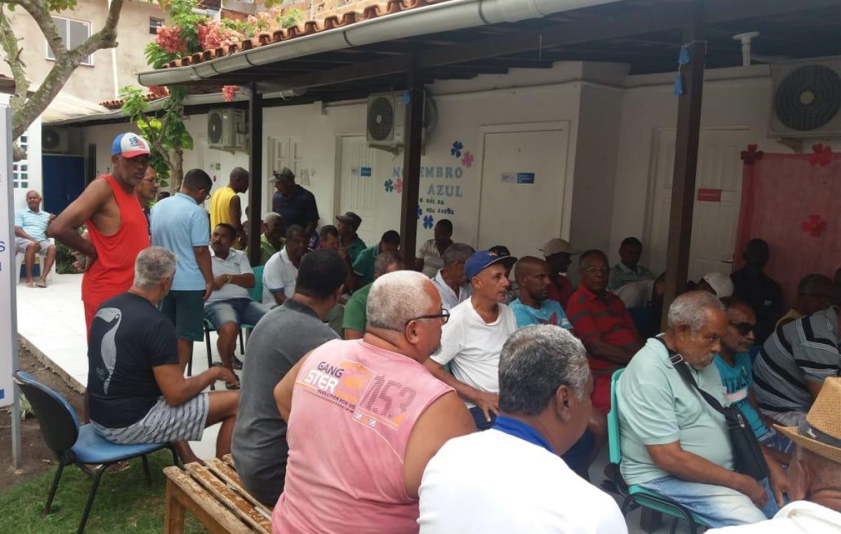 Mais um sábado dedicado à saúde do homem foi promovido no Hospital e Complexo de Saúde do Caípe de Baixo