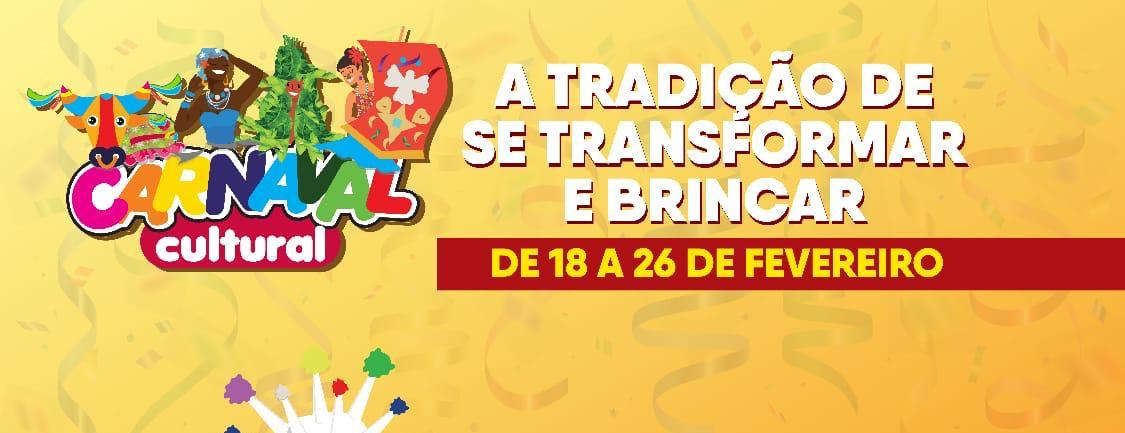 Carnaval Cultural: “A tradição de se transformar e brincar” acontecerá de 18 a 26 de fevereiro, em São Francisco do Conde