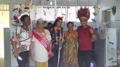Fevereiro Roxo: Carnaval da Saúde agita Unidade de Saúde de Jabequara