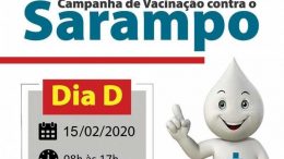 Dia D de Vacinação Contra o Sarampo acontece neste sábado (15) e vai imunizar pessoas entre 05 e 19 anos