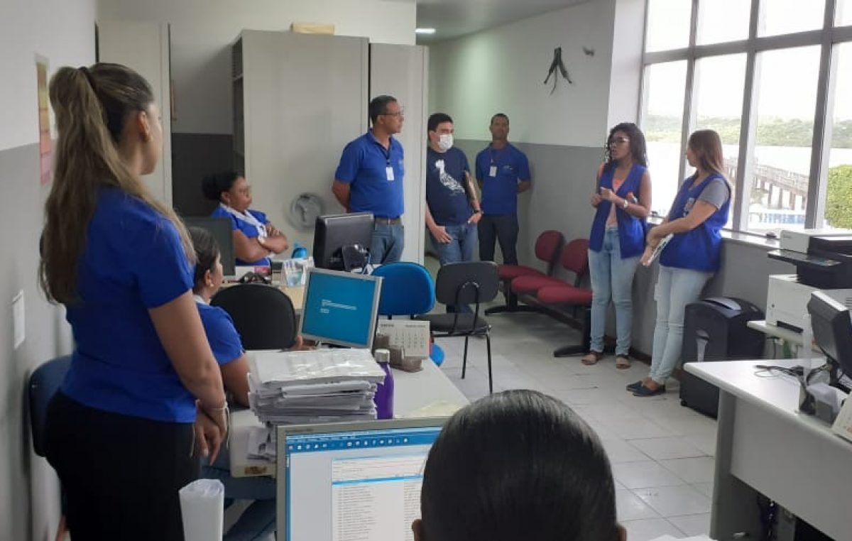 Secretaria da Saúde realiza ação como medida de prevenção contra o coronavírus