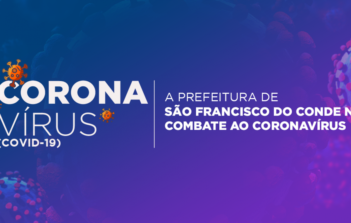 Prefeitura de São Francisco Conde publica Decreto Municipal com medidas de prevenção e controle para enfrentamento do COVID-19