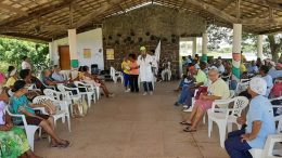 Unidade de Saúde de Campinas falou sobre tuberculose e coronavírus para os idosos do Serviço de Convivência e Fortalecimento de Vínculos, da SEDESE