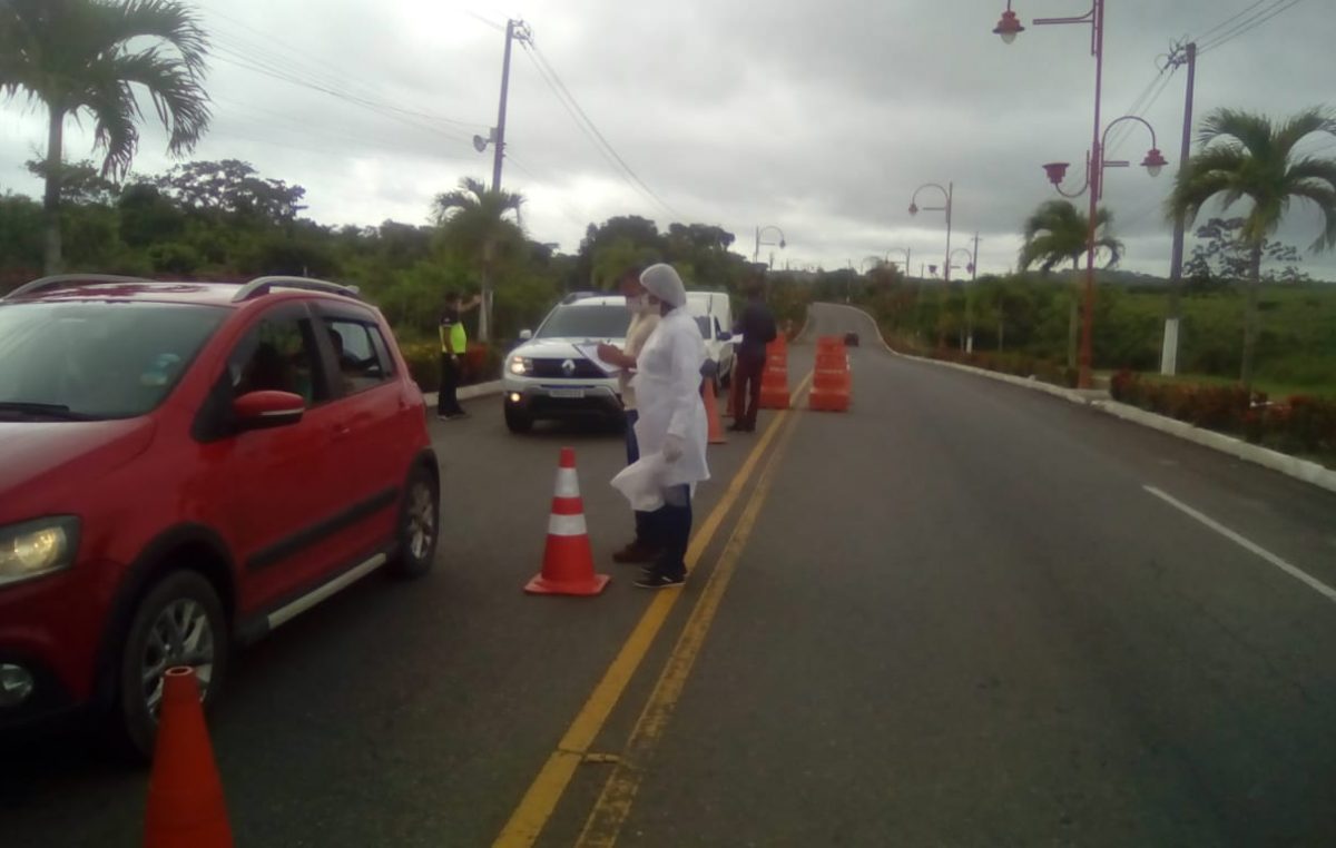 SFC contra o coronavírus: Barreiras Sanitárias seguem ajudando a detectar pessoa com sintomas de Coronavírus e orientam a população