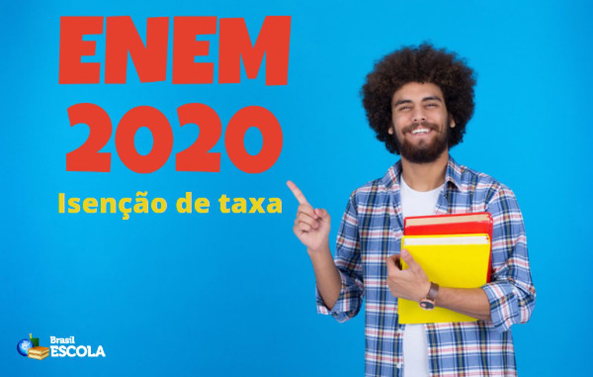 Enem 2020: Pedidos de isenção de taxa e justificativas de ausência devem ser feitos até o dia 17 de abril #SeLigueNoENEM