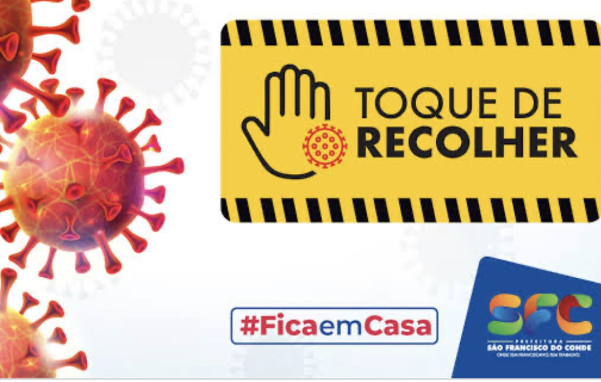 Prefeitura de São Francisco do Conde decreta novas medidas do Toque de Recolher na região do Caípe