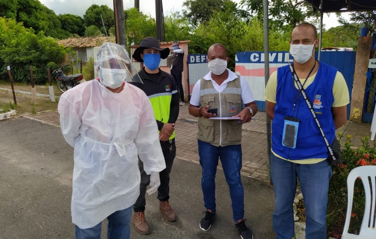 São Francisco do Conde reforça medidas de fiscalização durante o final de semana para garantir cumprimento de decretos municipais