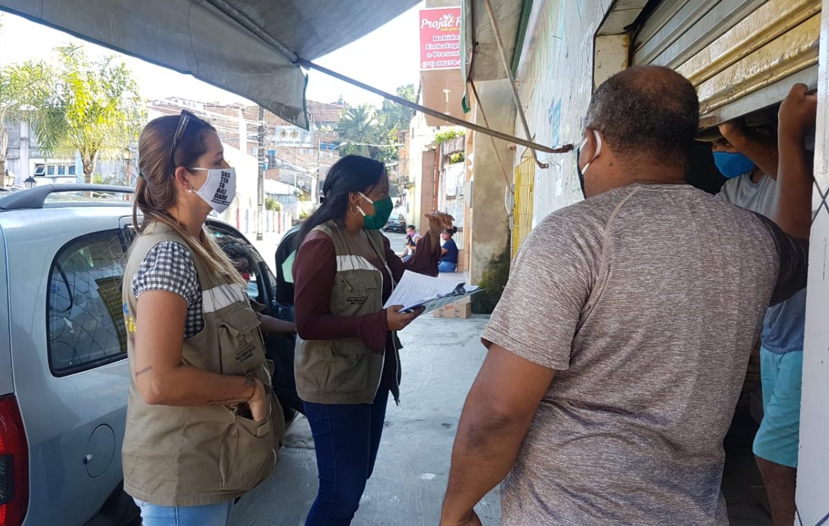 Equipes de fiscalização seguem atuando para o cumprimento de medidas de enfrentamento a COVID