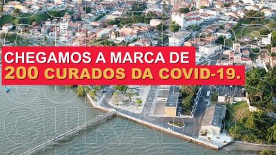 São Francisco do Conde ultrapassa 200 curados da COVID-19 e índice de recuperados chega a 76,6%