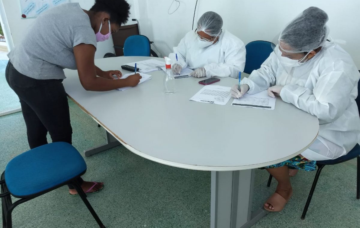 Prefeitura segue realizando testes rápidos para detectar o novo coronavírus