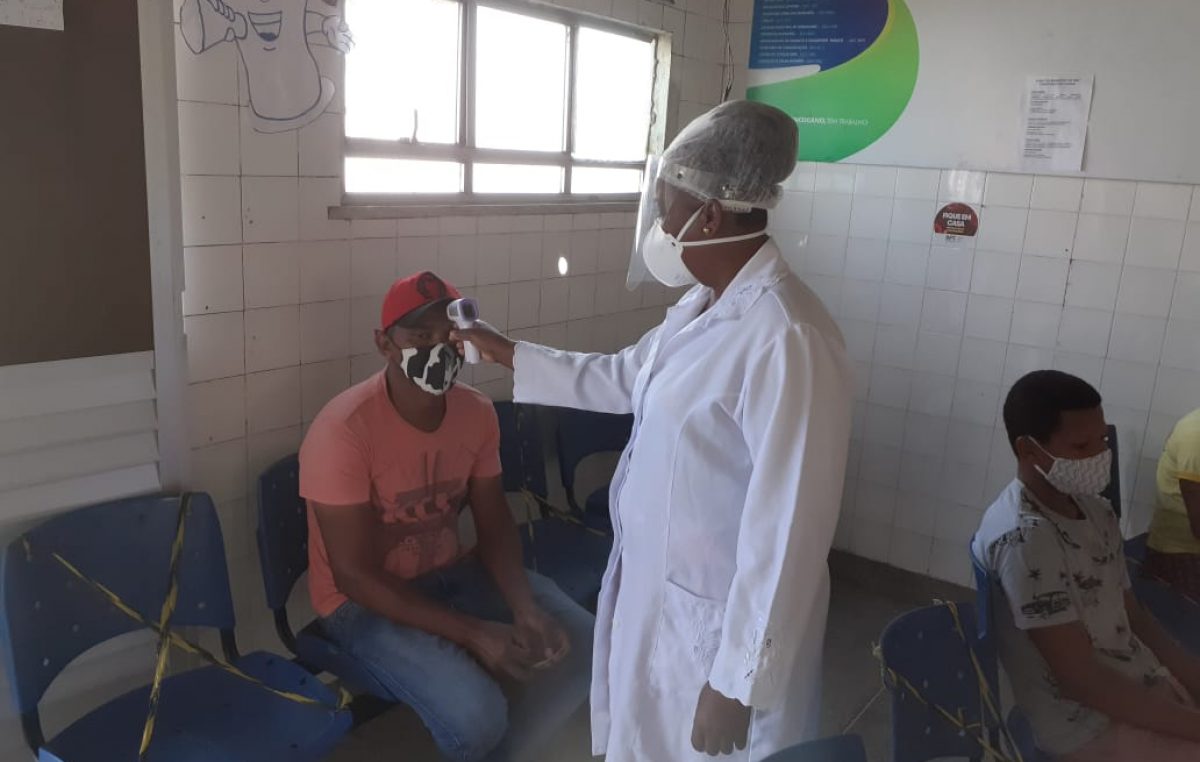 Prefeitura de São Francisco do Conde promoveu, mais uma vez, ação de testagem no bairro de Jabequara