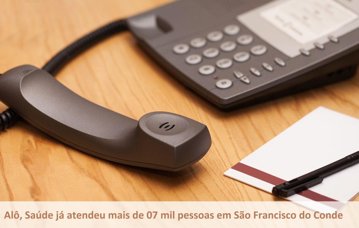 A Prefeitura criou uma ação de inquérito domiciliar chamada “Alô, Saúde” que já atendeu mais de 07 mil pessoas