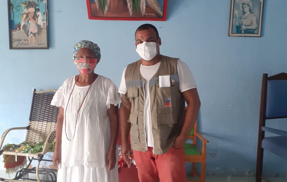 Saúde orientou templos de matriz africana e igrejas sobre medidas de segurança para reabertura das instituições religiosas