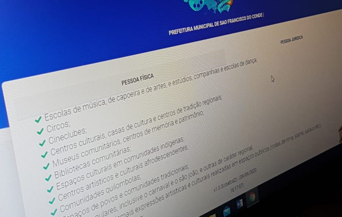 1° Encontro Cultural esclarece sobre Lei Aldir Blanc