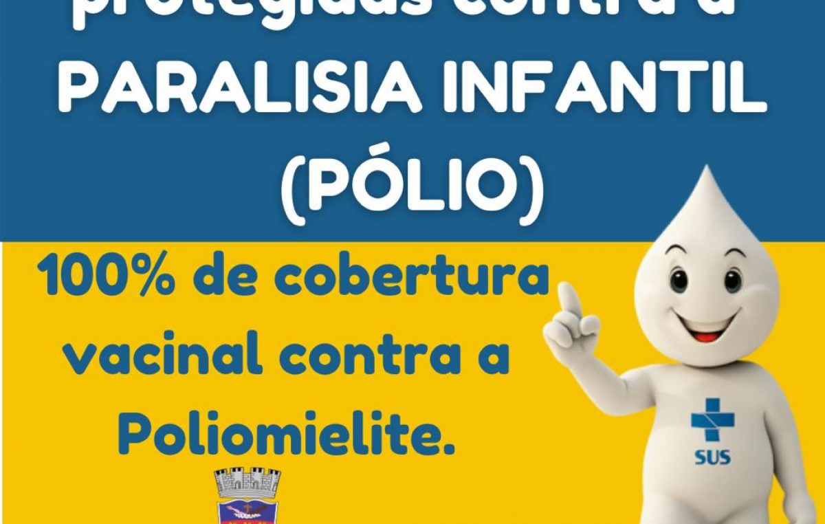 São Francisco do Conde já atingiu a meta de vacinação contra a poliomielite