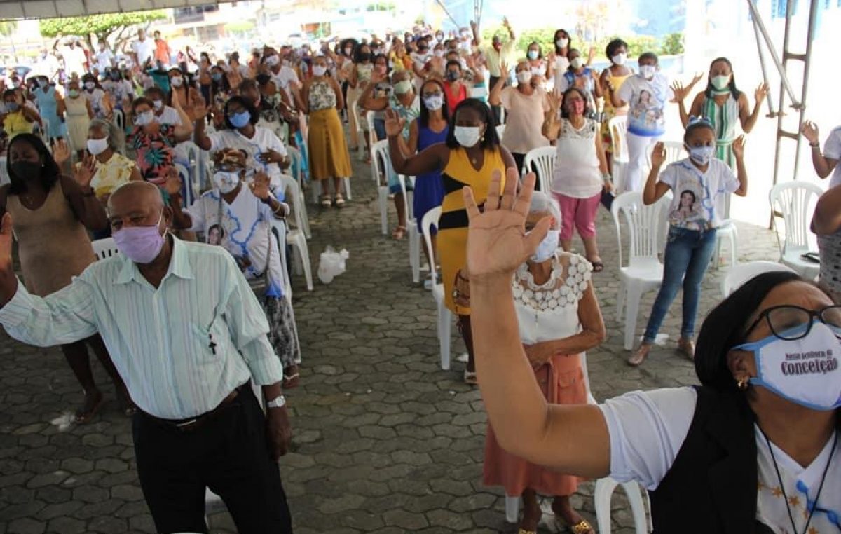 SFC: Fiéis celebram devoção a Imaculada Conceição