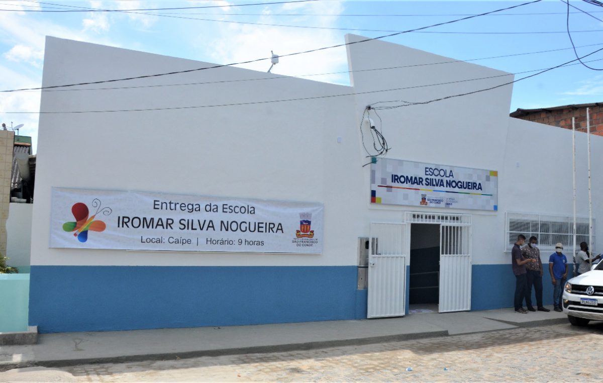 Gratidão e dever cumprido: Escola Municipal Iromar da Silva Nogueira é entregue à comunidade do Caípe