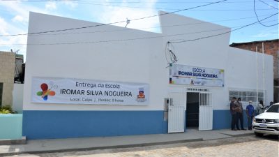 Gratidão e dever cumprido: Escola Municipal Iromar da Silva Nogueira é entregue à comunidade do Caípe