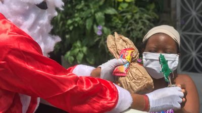 CRAS Sede levou a magia do Papai Noel até seus assistidos