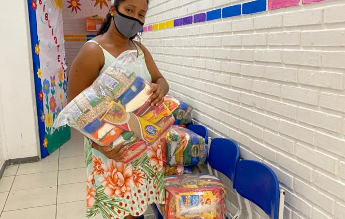 Distribuição dos Kits Alimentação Escolar foi concluída com êxito no município