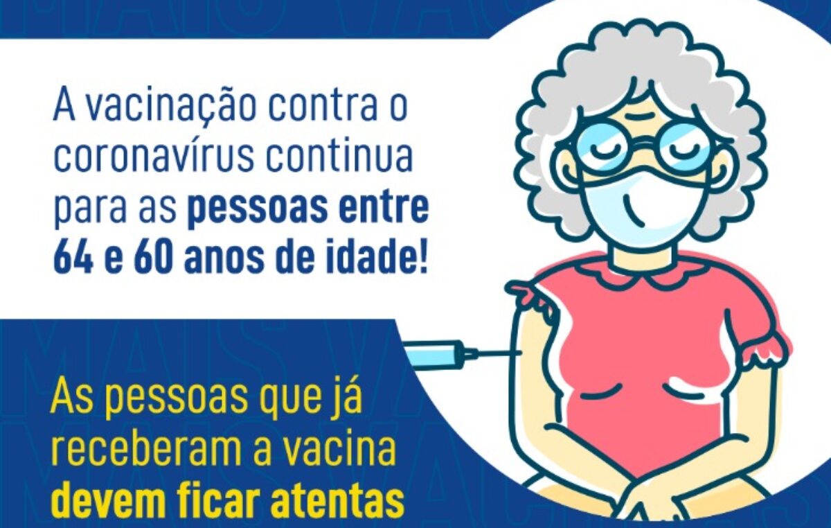 São Francisco do Conde dará continuidade à vacinação contra a COVID-19 para idosos de 64 a 60 anos