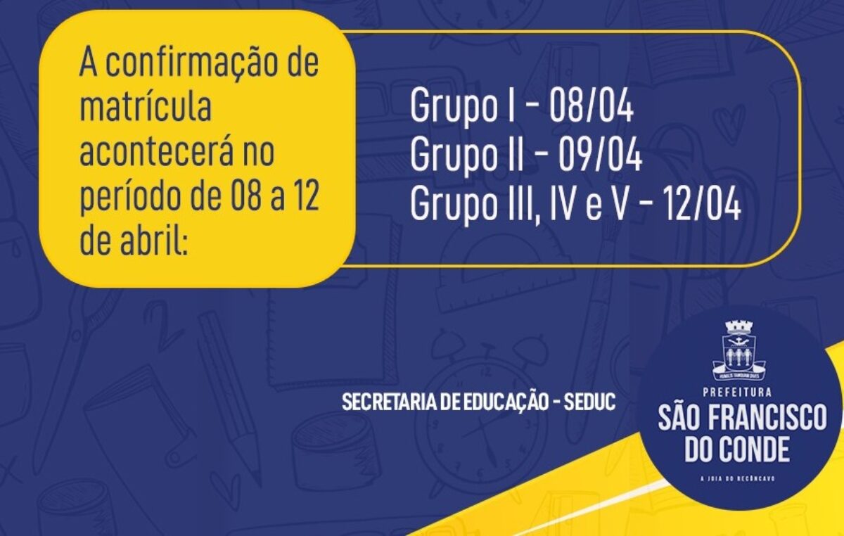 Comunicado aos pais ou responsáveis que realizaram a Pré-Matrícula na Creche Isidória Borges