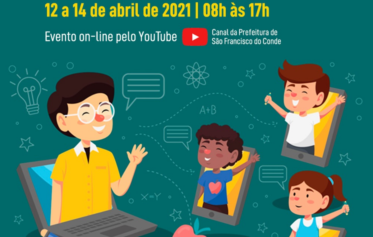 Diálogos Pedagógicos Virtuais da Educação Infantil 2021: Evento será online e acontecerá entre os dias 12 e 14 de abril