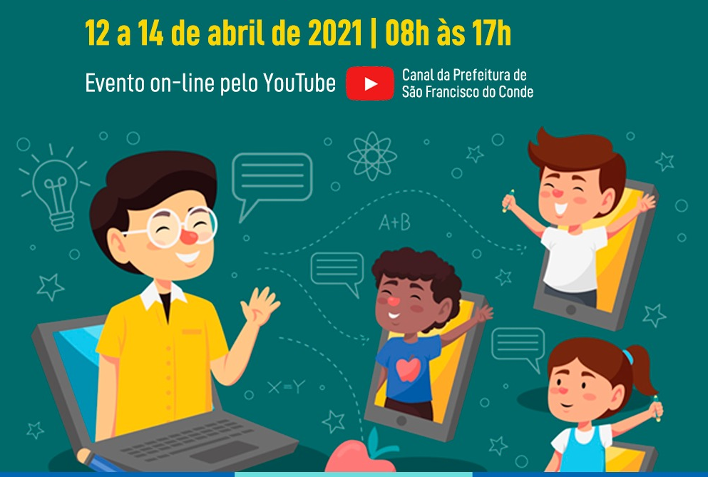 Diálogos Pedagógicos Virtuais da Educação Infantil 2021: Evento será online e acontecerá entre os dias 12 e 14 de abril