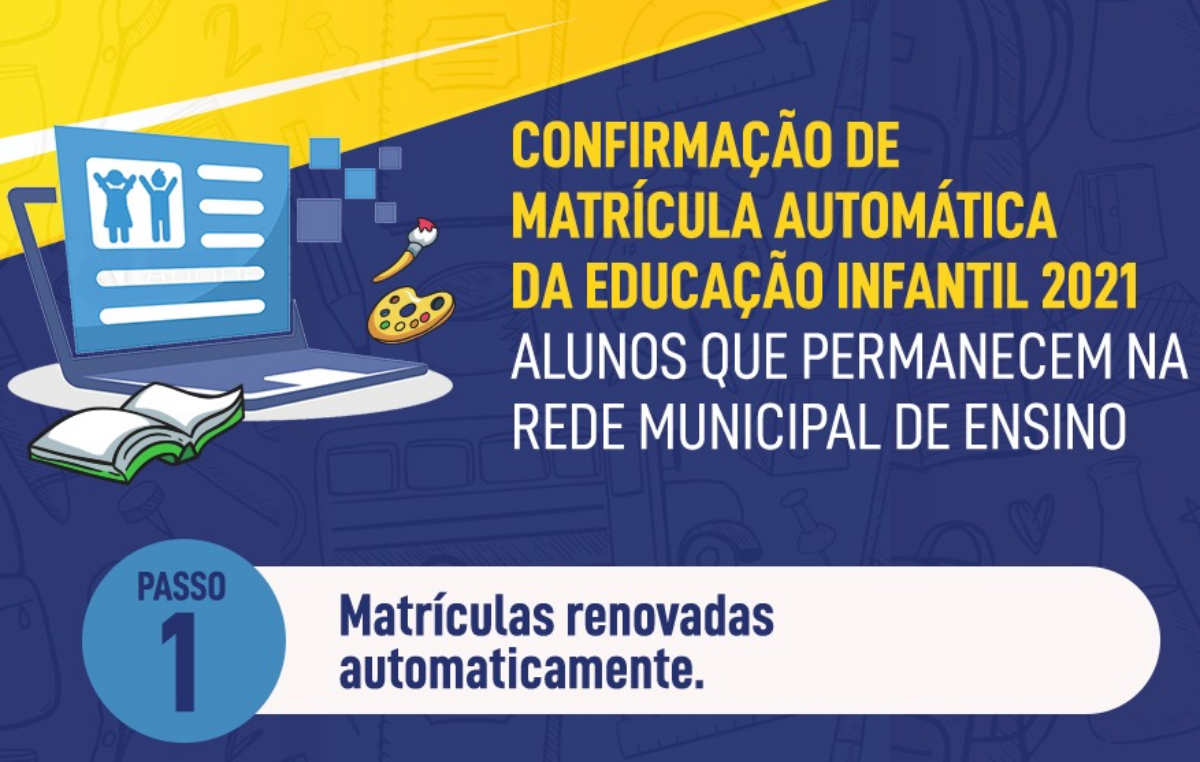 Matrículas da Educação Infantil: Conheça onde os estudantes estão matriculados no ano letivo 2021 e a transição do Grupo V para o 1° ano