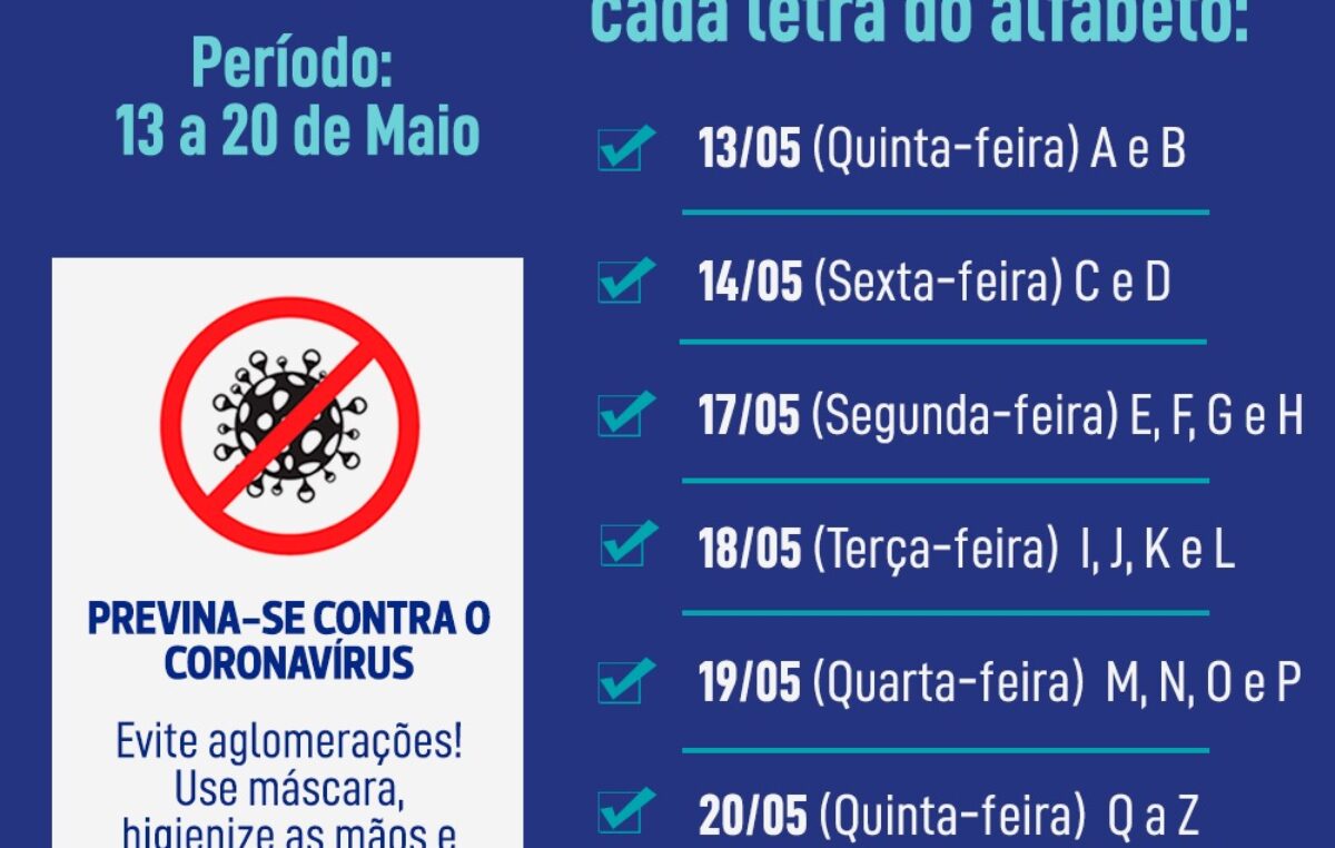 Confira o calendário de pagamento do PAS em maio de 2021