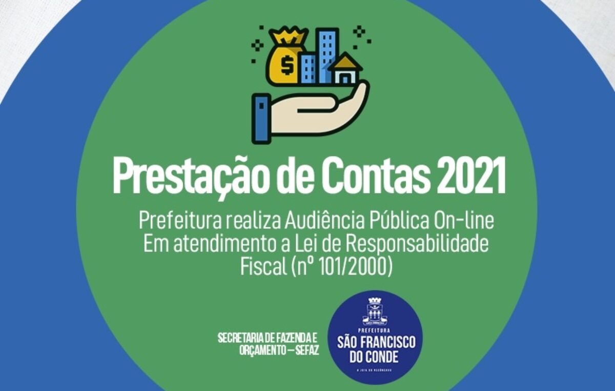 Audiência Pública referente ao 1º Quadrimestre e 2º Bimestre do exercício de 2021