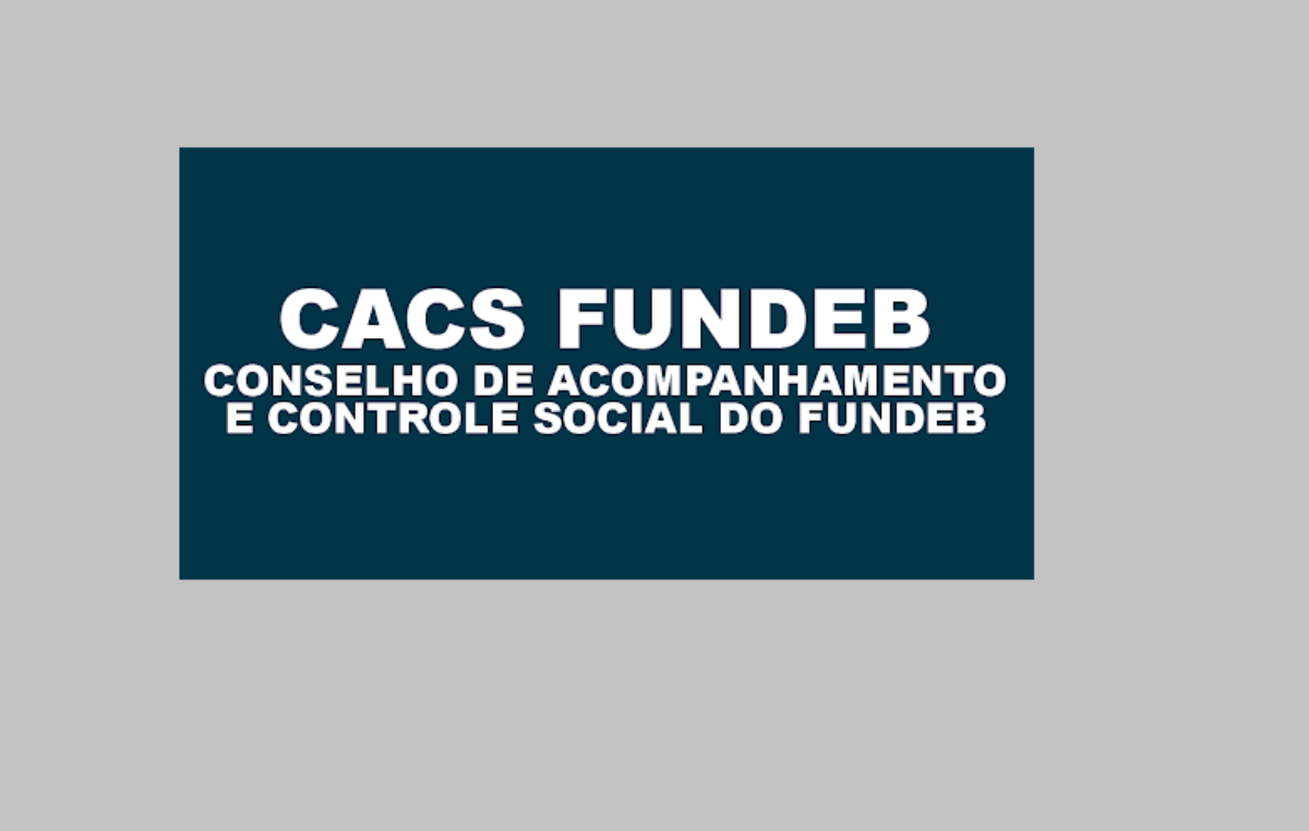 Educação vai promover Curso de Formação para o Conselho do FUNDEB, entre os dias 25 e 27 de maio